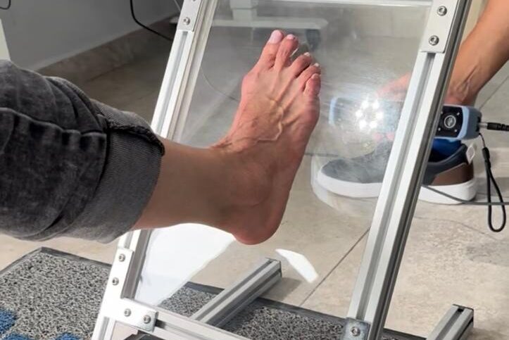 Escaneo digital del pie