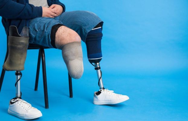 Prótesis de pierna para personas con diabetes